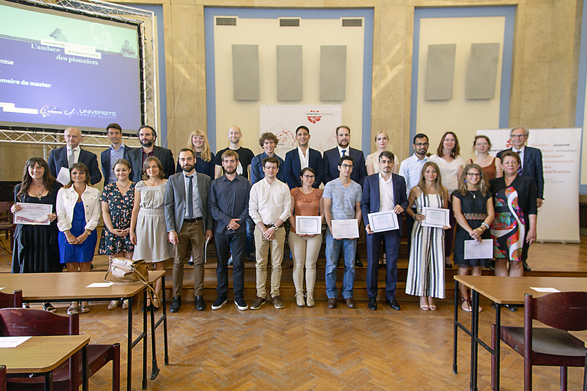 Lauréats 2019  - Cérémonie Thèses et Masters Université, Palais Universitaire